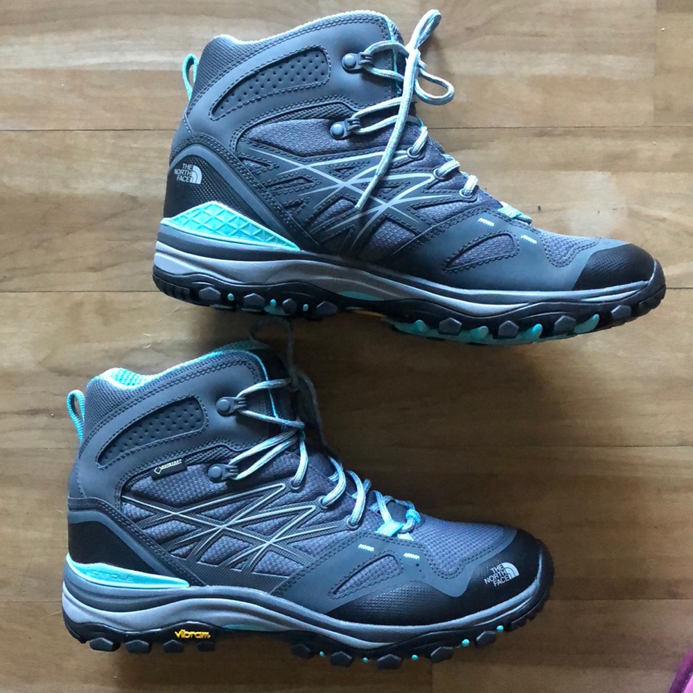 North Face Gortex and Vibram sole hiking boots